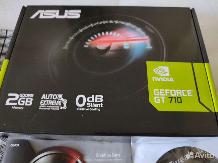 Видеокарта NVidia GeForce GT710 2 Gb gddr5 Silent