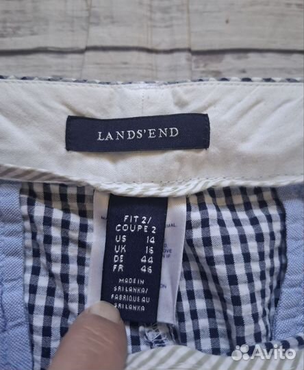 52 размер, бриджи женские Lands'end, США
