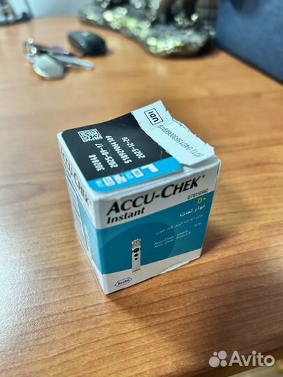 Тест полоски accu chek instant