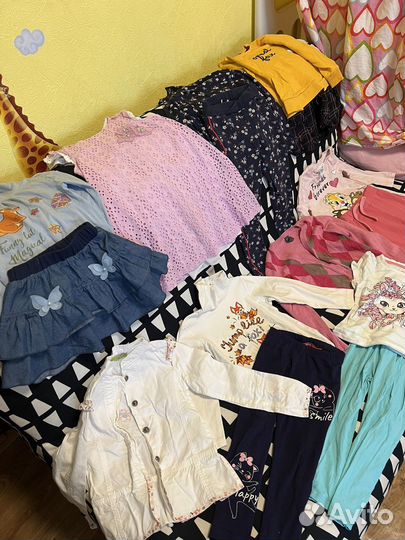 Вещи на девочку 92-104 пакетом