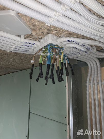 Электрик, электромонтажные работы, установка люстр