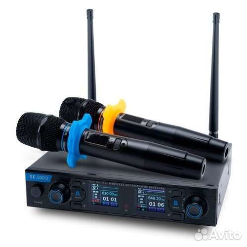 Цифровые радио микрофоны новые SE-200D (гарантия)