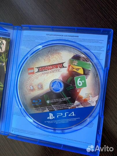 Диск на ps4 Lego ninjago