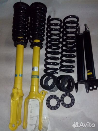 Комплект для перехода с пневмы на пружины