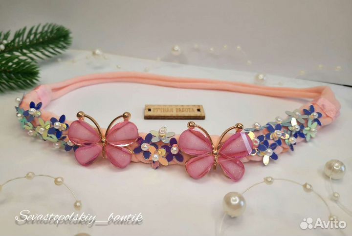 Повязочка ручной работы