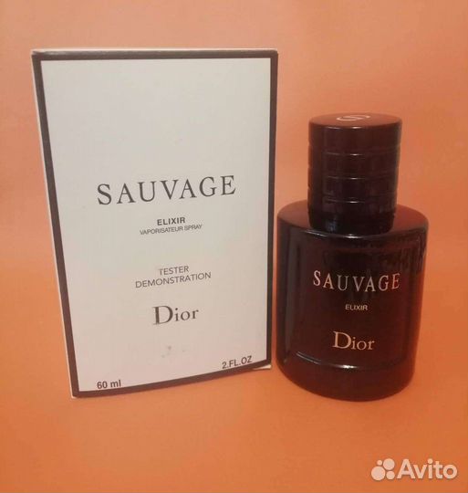 Тестер dior Sauvage elixir Саваж Эликсир 60мл