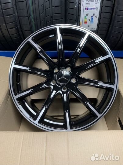 Диски на Mercedes GLE R19 (одной ширины)