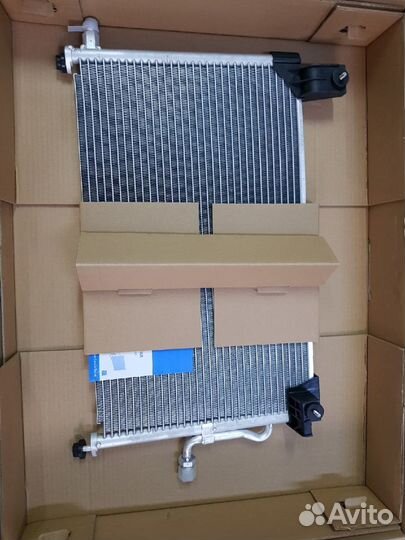 Новый радиатор кондиционера на Matiz Матиз