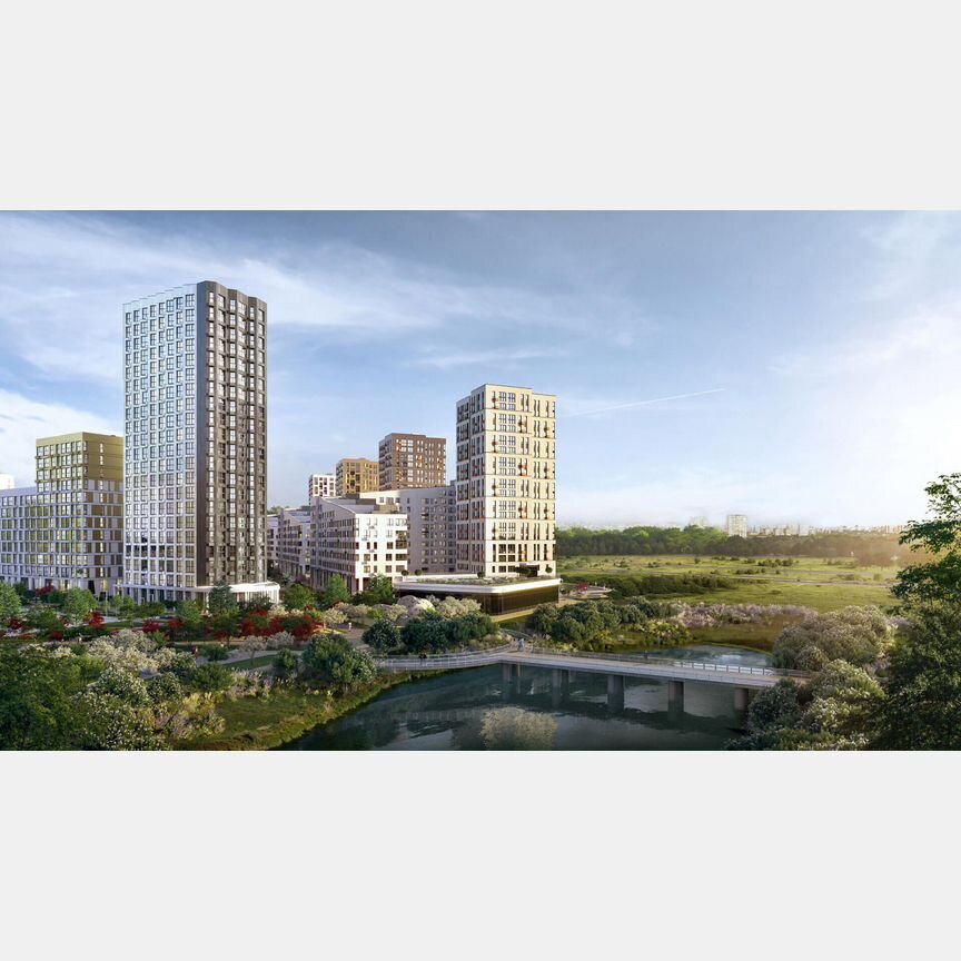 1-к. квартира, 33,8 м², 8/9 эт.