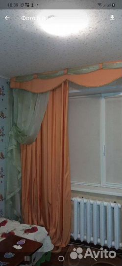 Шторы с ламбрекеном новые