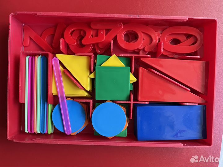 Набор первоклассника счетных материалов счетный