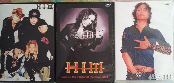 Двд Him, DAS ICH, Korn, Grave Digger