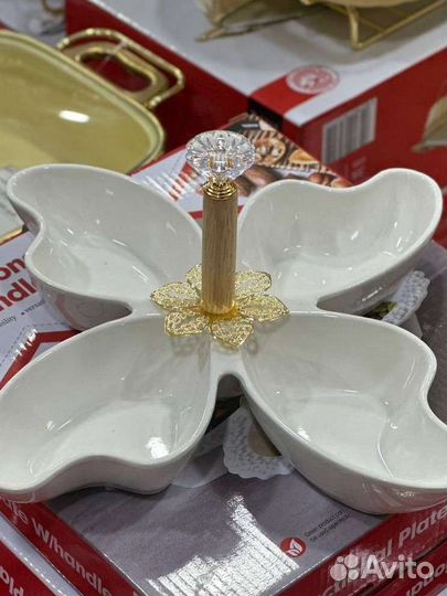 Менажница фарфор