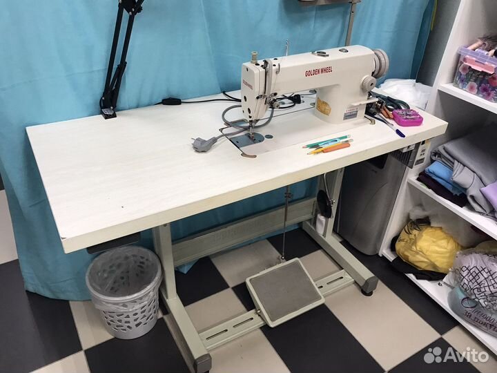 Прямострочная швейная машина Golden Wheel CS-5100H
