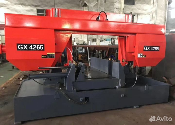 Ленточно-пильный станок GX4265 монтаж и обучение