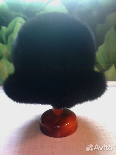 Зимняя шапка из норки