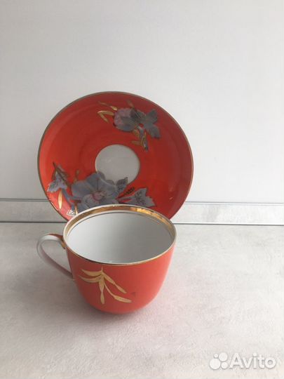 Чайная пара мальва