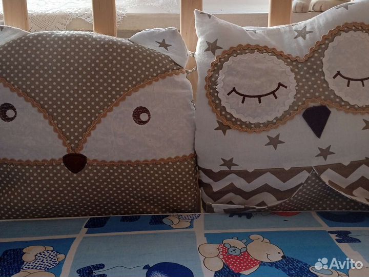 Бортики в детскую кроватку, в хорошем состоянии