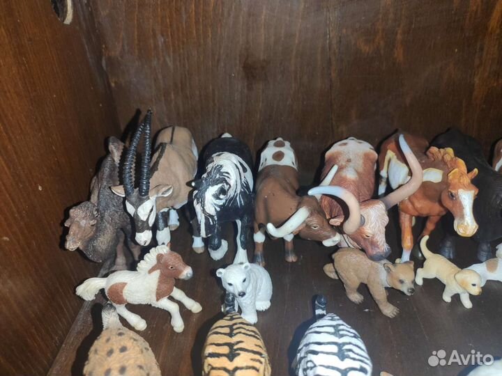 Лошади собаки кошки и другие schleich фигурки шляй