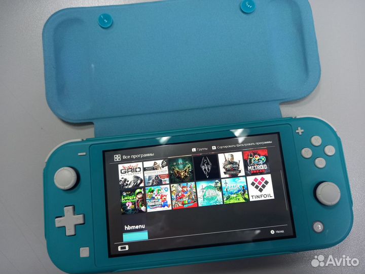 Nintendo switch lite 256 gb прошитая + игры