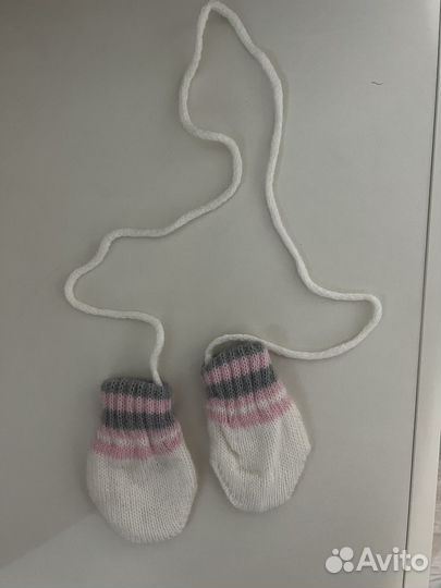 Варежки детские 0-1 год