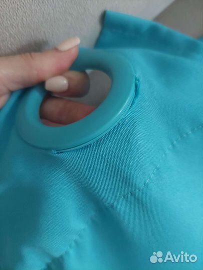 Шторы IKEA бирюзовые