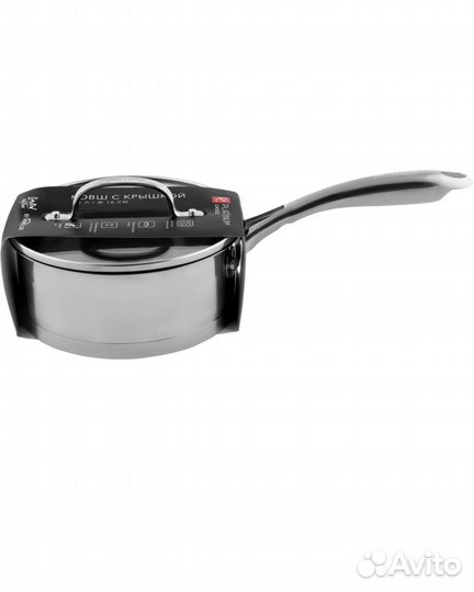 Новая кастрюля 6л/3л/2л/1,2л Platinum Choice