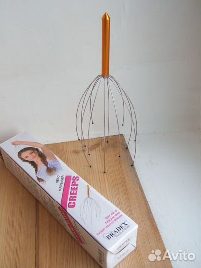 Массажер для головы Мурашка, новый