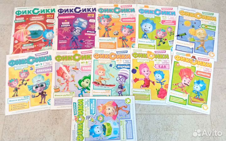 Журнал Фиксики детский 3+, развивающий