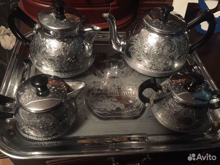 Сервиз из металла 50лет СССР