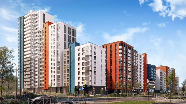 3-к. квартира, 79,2 м², 11/22 эт.