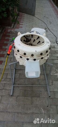 Перосьемная перощипальная машина машинка