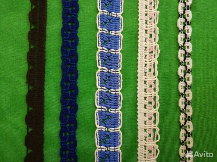 Тесьма, кружево, гипюр времён СССР. Очень много