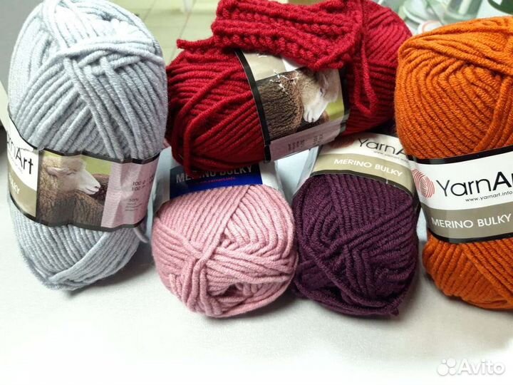 Пряжа YarnArt Merino Bulky