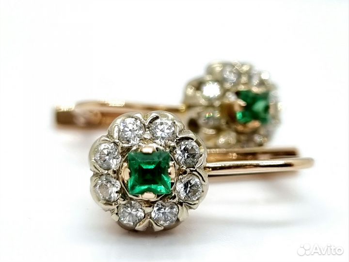 Золотые серьги 585 пробы