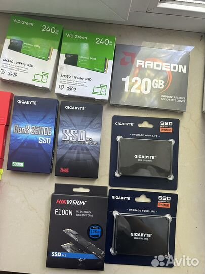 Новые SSD диски