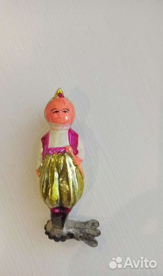 Елочные игрушки СССР 49 шт, прищепка, объёмные