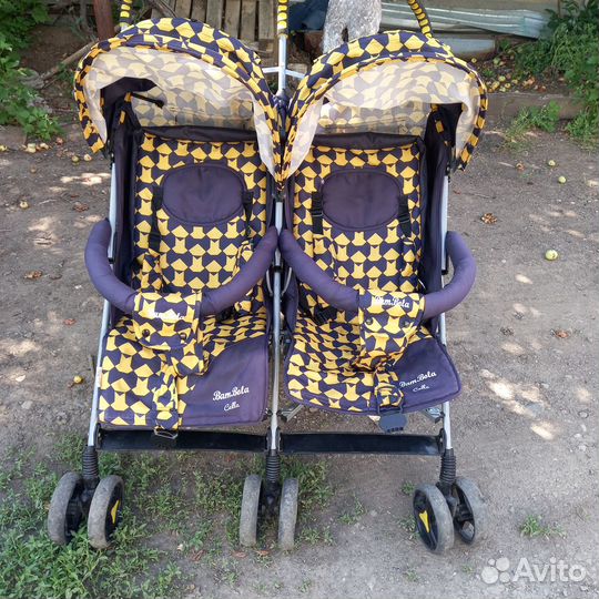 Коляска для двойни