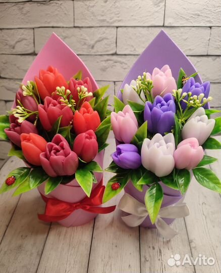 Букеты из мыла ручной работы