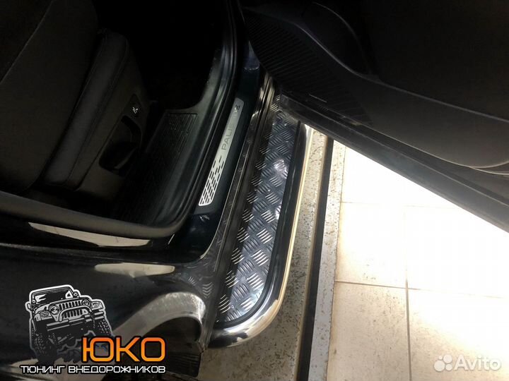 Защита порогов Hyundai Polisade