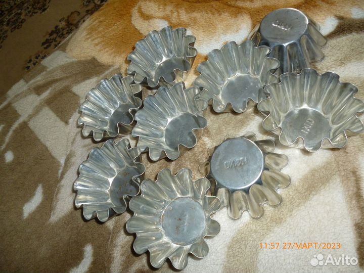 Формочки для кексов и куличей