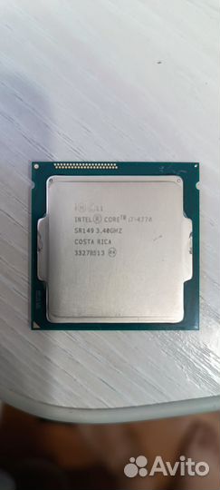Процессор intel core i7 4770