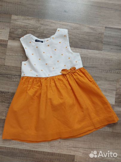 Платье kiabi на 9 месяцев