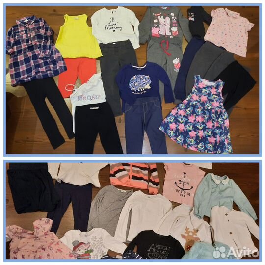 Вещи пакетом для девочки 98-104-110