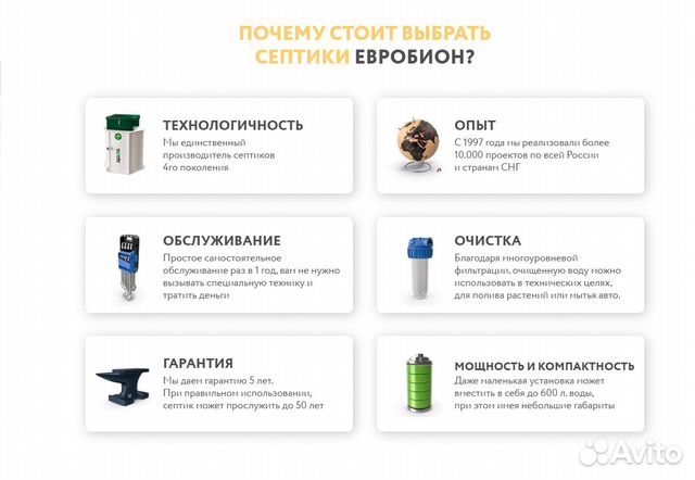 Автономная канализация Евробион