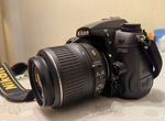 Фотоаппарат Nikon d7000 с объективом Nikkor 18-55