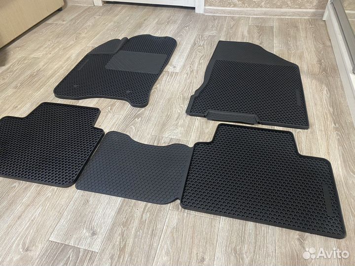 Резиновые коврики соты ваз