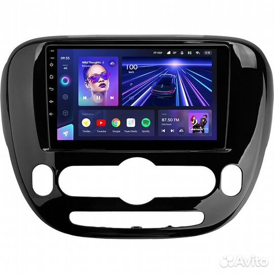 Магнитола Киа Соул 2 2013-2019 Андроид Teyes CC3
