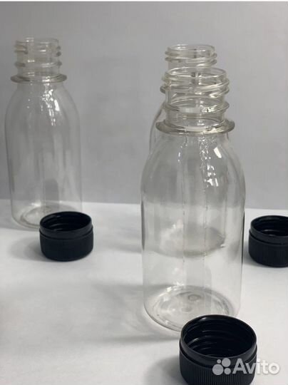 Бутылка пэт пластиковая