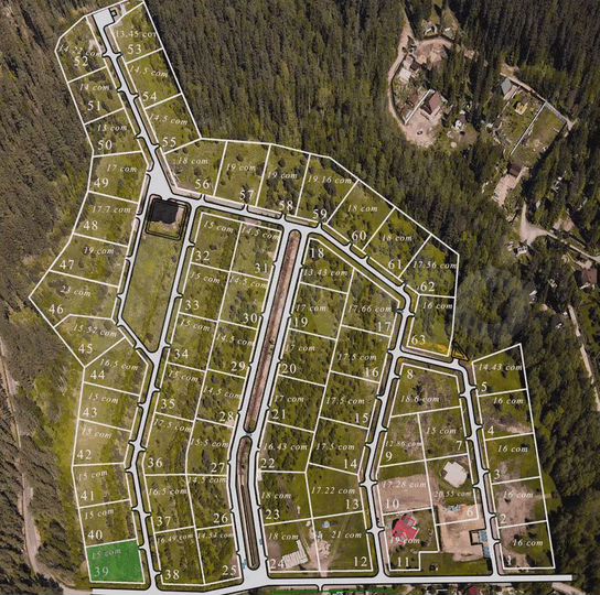 Участок 15 сот. (СНТ, ДНП)